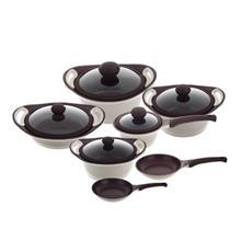 سرویس قابلمه 12 پارچه هاردستون مدل Bride CA 2122 Hardstone Bride CA 2122 Cookware Set 12 Pieces