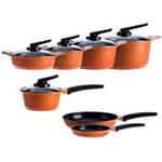 Roichen 12 Pieces Cookware Set With Glass Cap