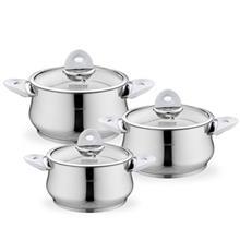 سرویس قابلمه 6 پارچه شفر مدل Nova Schafer Filter Chef  Cookware Set 6 Pieces