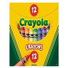 پاستل روغنی 12 رنگ کرایولا Crayola Crayons Pack Of 12