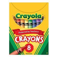 پاستل روغنی 8 رنگ کرایولا Crayola Crayons Pack Of 8