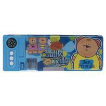 جامدادی مکانیکی مدل Cuddly Teddy - با قطب نما Cuddly Teddy Mechanical Pencil Case - with Compass