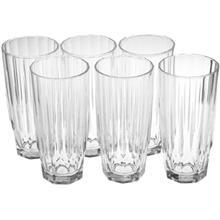 لیوان پاشاباغچه مدل Diamond 52998 بسته 6 عددی Pasabahce Glass Pack Of 