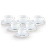 Zarin Iran Porcelain Inds Italia-F Zarin Cup and Saucer Set Top Grade