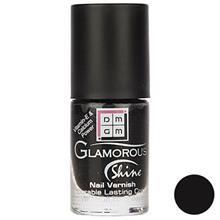   لاک ناخن سری Glamour Shine مدل Black Shine شماره 08  دی ام جی ام