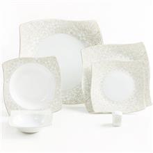 سرویس غذاخوری 30 پارچه چینی زرین ایران سری آسترو مدل کاترین درجه عالی Zarin Iran Porcelain Inds Astro Catherine 30 Pieces Porcelain Dinnerware Set Top Grade