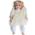 Porcelain Baby Angel Size 5 Decorative Doll