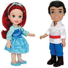 عروسک پرنسس و پرنس دیزنی کد 75690 ست 4 سایز 2 Disney Princess And Prince 75690 Set 4 Size 2 Toys Doll