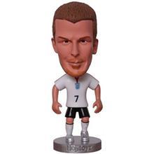 عروسک اسپرت فیگور هوجی تویز مدل David Beckham-England سایز خیلی کوچک Hoji Toyz David Beckham-England Sport Figure Doll Size XSmall