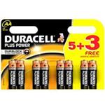 Duracell Plus Power Duralock AA Battery Pack Of 8