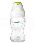 شیشه شیر طلقی 240میل نوزاد ایون فلو Evenflo