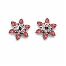 گوشواره مدل چند طبقه Earring Estate rhod. Multi 