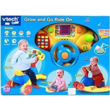 بازی اموزشی وی تک مدل بزرگ شو برو بران کد 070503 80 Vtech Grow and Go Ride On Educational Game 