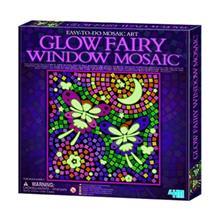 کیت اموزشی 4ام مدل موزائیک کاری شب تاب روی پنچره طرح پری کد 04647 4M Glow Fairy Window Mosaic Educational Kit 