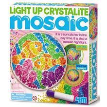 کیت آموزشی 4ام مدل موزائیک ماهی کد 04596 4M Light Up Crystalite Mosaic 04596 Educational Kit