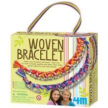 کیت آموزشی 4ام مدل مچبند‌های بافتنی رنگی کد 04641 4M Woven Bracelet 04641 Educational Kit