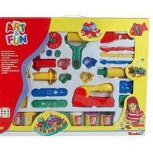 کیت آموزشی سیمبا سری هنر و سرگرمی مدل خمیر بازی 2 Simba Art And Fun Dough Set Educational Kit 