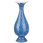 Enamelled Copper Sorahi Vase By Esmaeeli Eslimi Design 20cm Height