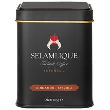 قوطی قهوه سلام علیک Cinnamon Selamlique Metal Box Coffee 