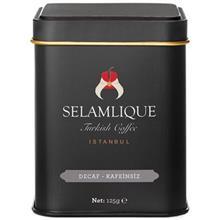 قوطی قهوه سلام علیک Decaf Selamlique Decaf Metal Box Coffee