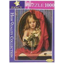 پازل 1000 تکه فنسی مدل Girl In The Mirror Fancy Girl In The Mirror 1000 Pcs Puzzle