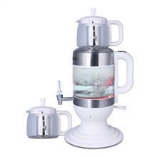 چایساز سماوری پیرکس با قوری اضافه فلر TS811 FELLER TS811 Tea Maker