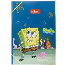 پوشه کش دار کلیپس طرح باب اسفنجی 1 Clips Rubber Spongebob 1 Design Folder