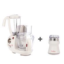 غذاساز مولینکس مدل FP7332 به همراه آسیاب قهوه Moulinex FP7332 Food Processor With Coffee Grinder