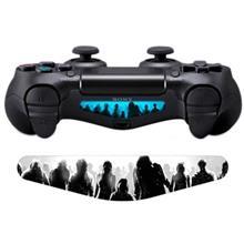 برچسب دوال شاک 4 ونسونی طرح March Of Zombies Wensoni March Of Zombies DualShock 4 Lightbar Sticker