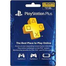 گیفت کارت پلی استیشن پلاس - عضویت سه ماهه PlayStation Plus Gift Card - 3 Month Membership