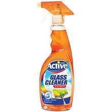 شیشه شوی اکتیو ضد بو  نارنجی 500 میلی لیتر Active Orange Anti Odor Glass Cleaner 500ml