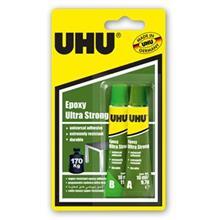 چسب دوقلو سریع اوهو Uhu Epoxy Quick Set Ultra Strong