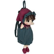 کوله پشتی بچه گانه اچ دبلیو دی مدل Cyan Skirt HWD Cyan Skirt Child Back Pack