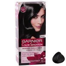 کیت رنگ مو گارنیه شماره Color Sensation Shade 1 Garnier Color Sensation Shade 1 Hair Color Kit