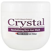 ماسک احیا کننده مو کاسه‌ای کریستال مدل Revitalizing Rich حجم 500 میلی لیتر Crystal Revitalizing Rich Hair Mask 500ml