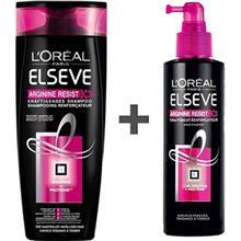 پک شامپو  و اسپری ضد ریزش مو بانوان لورآل مدل Elseve Arginine Resist X3 LOreal Elseve Arginine Resist X3 Shampoo And Hair Spray For Women