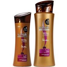 پک شامپو ضد ریزش سان سیلک مدل Hair Fall Solution - بسته 2 عددی Sunsilk Hair Fall Solution Shampoo Pack Of 2