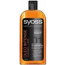 شامپو ترمیم کننده سایوس مدل Oleo Intense Thermo Care حجم 500 میلی لیتر Syoss Oleo Intense Thermo Care Shampoo 500ml