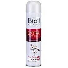 اسپری نگهدارنده حالت مو بیول مدل Extra Strong حجم 300 میلی لیتر Biol Extra Strong Style Spray 300ml