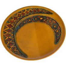بشقاب سفالی گالری دریا مدل پلوخوری Darya Gallery Food Plate Clay and Ceramic