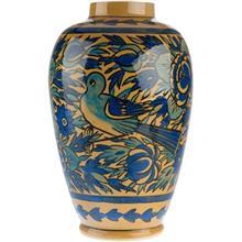 گلدان سفالی گالری مثالین نقش 2 Mesalin Gallery Isfahan Design Clay Vase Code 20002