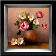 تابلو نقاشی گالری آثار هنر امروز طرح گلدان سفالی کد 8950 Asar Honar Emrooz Gallery Clay Vase Panel Code 8950