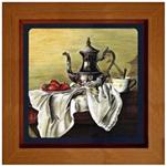 تابلو نقاشی گالری آثار هنر امروز طرح یک فنجان قهوه کد 20913