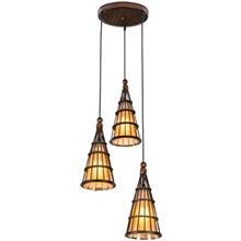 چراغ آویز دارکار مدل ملیکا 3 شعله کد 72 Darkar 72 3-Branch Melika Hanging Lamp