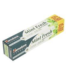 خمیر دندان گیاهی هیمالیا مدل Mint Fresh حجم 100 میلی لیتر Himalaya Mint Fresh Herbal Toothpaste 100ml