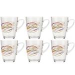 HomeKing Colorful Glass Pack Of 6