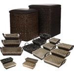 Saha Leather 18 Pieces Laundry Baskets