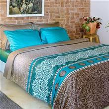 سرویس ملحفه لایکو Vivana طرح رایاس دو نفره 6 تکه 160 Laico Vivana 160 Raias 2 Persons 6 Pieces Bedsheet Set