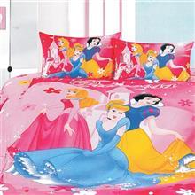 روتختی یک نفره 4 تکه کارینا کد Cinderella 2 Carina Cinderella 2 One Person 4 Pieces Bedsheet