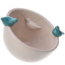 کاسه سرامیکی مدل کبوتر سایز متوسط کد PRS-421 Ceramic Chicken PRS-421 Medium Bowl